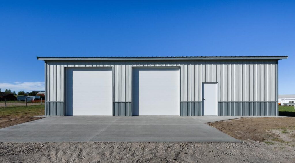 Concrete apron